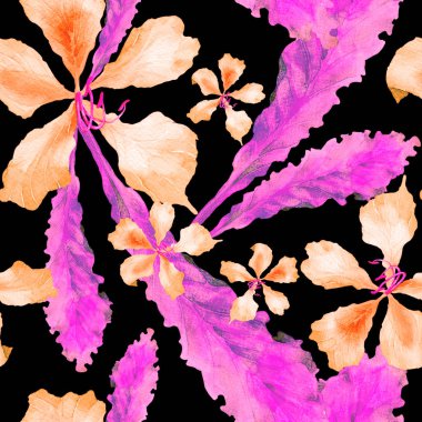 Suluboya Tropikal Desen.