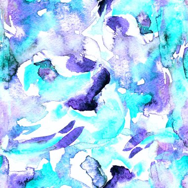 Suluboya kusursuz desen.