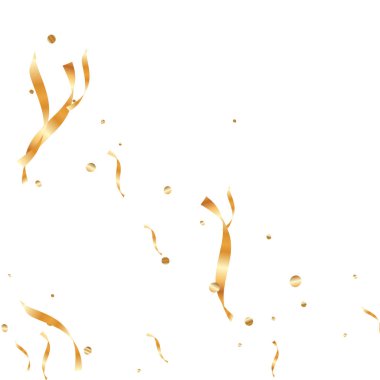 Altın konfeti arka plan.