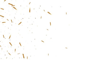 Altın konfeti arka plan.