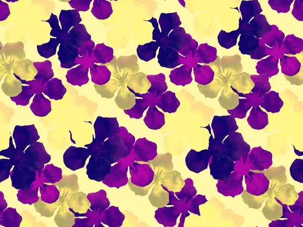 Hawaiian watercolor pattern. — Stock Photo, Image