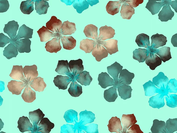 Hawaiian suluboya desen. 