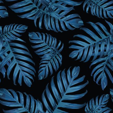 Palm Monstera Seamless modeli.