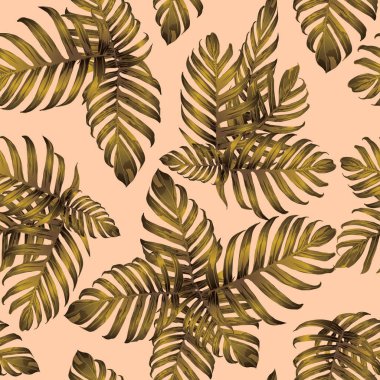 Palm Monstera Seamless modeli.