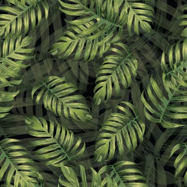 Palm Monstera Seamless modeli.