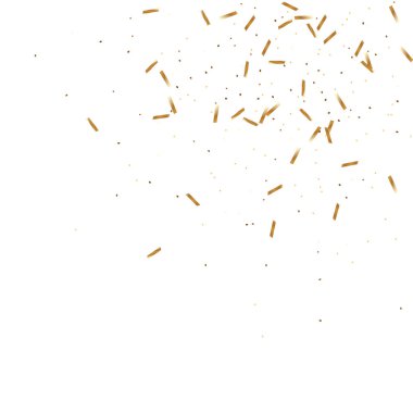 Altın konfeti arka plan.