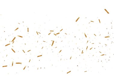 Altın konfeti arka plan.