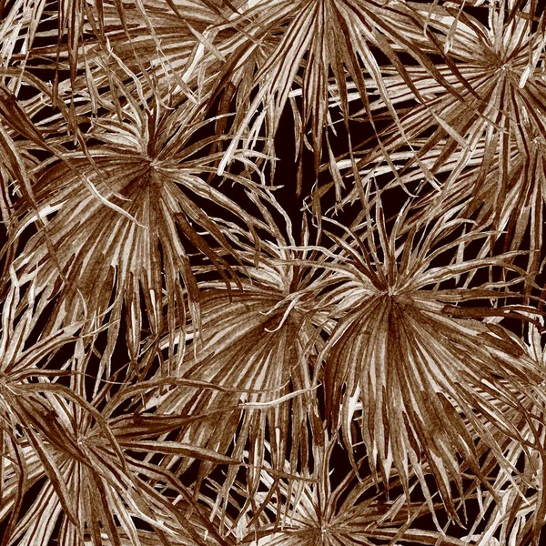 Egzotik desen. Yaz suluboya arka plan.