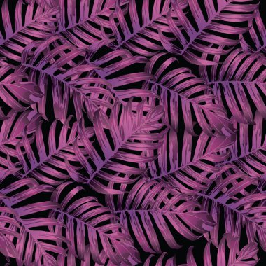 Palm Monstera Seamless modeli. 