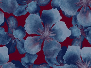 Hawaiian suluboya desen. 