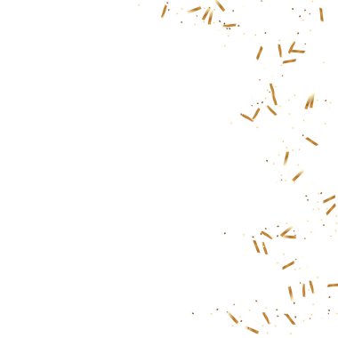 Altın konfeti arka plan.