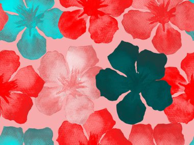 Hawaiian suluboya desen. 