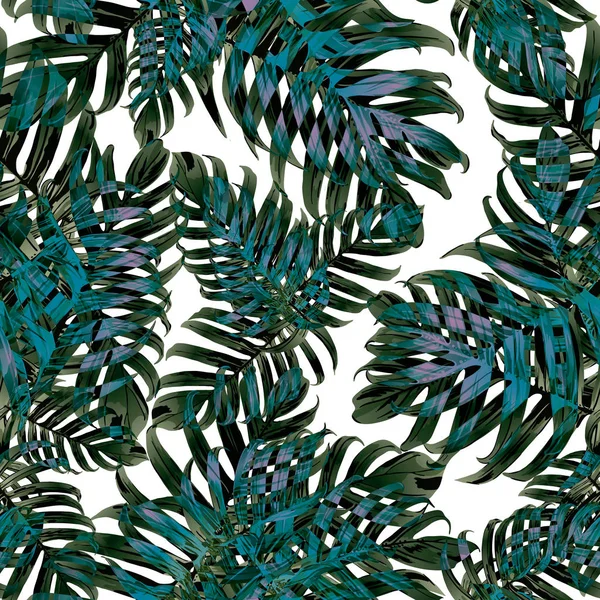 Palm Monstera Seamless modeli. 