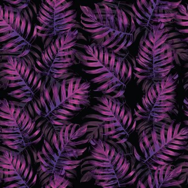 Palm Monstera Seamless modeli. 