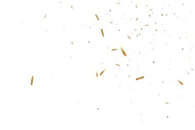 Altın konfeti arka plan.