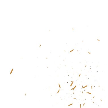 Altın konfeti arka plan.