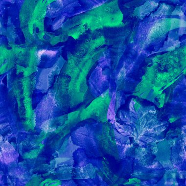 Yaratıcı suluboya desen.