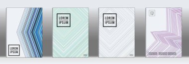 Retro posterlerini açmaları. En az geometrik yıllık rapor şablonları.