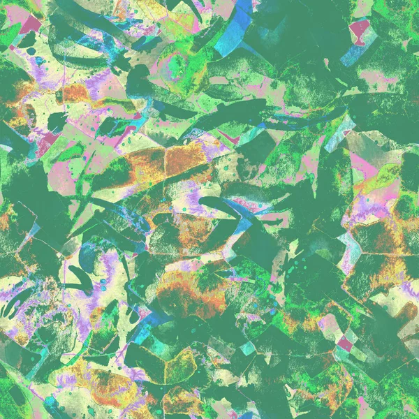 Suluboya etnik seamless modeli.