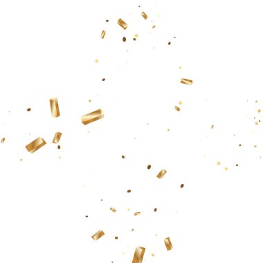 Altın konfeti arka plan.