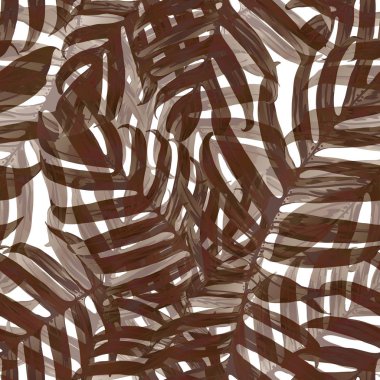 Palm Monstera Seamless modeli. 