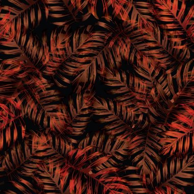 Palm Monstera Seamless modeli. 