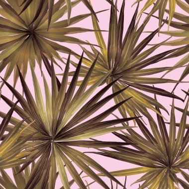 Palm Monstera Seamless modeli. 