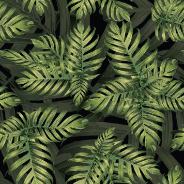 Palm Monstera Seamless modeli.