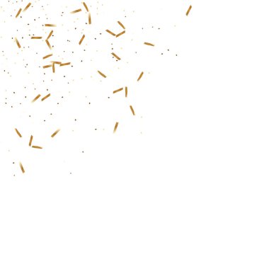 Altın konfeti arka plan.