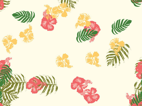 Гавайский экзотический шаблон
.