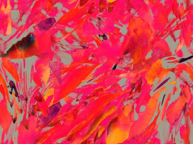 Boho kaleydoskop soyut seamless modeli.