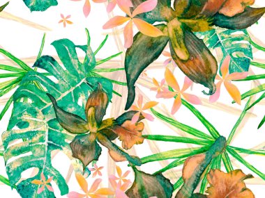 Orkide Kusursuz Desen.