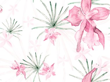 Orkide Kusursuz Desen.