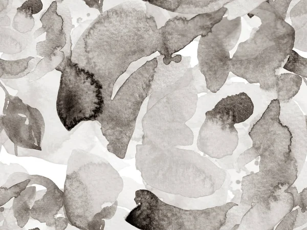 Акварельні листя безшовний візерунок . — стокове фото