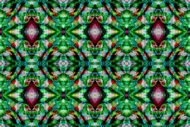 Suluboya Etnik Tasarım. 