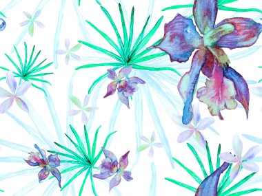 Orkide Kusursuz Desen.