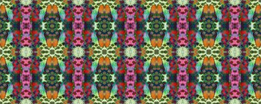 Suluboya Etnik Tasarım. 