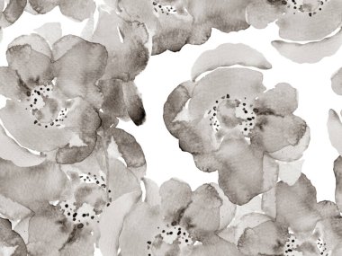 Suluboya Tertemiz Desen 'i Bırakıyor.