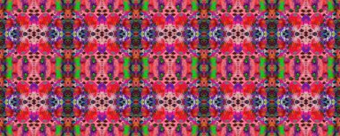 Suluboya Etnik Tasarım. 