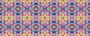 Suluboya Etnik Tasarım. 