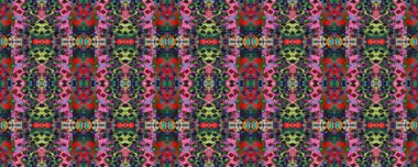 Suluboya Etnik Tasarım. 