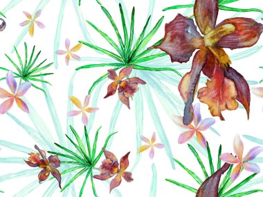 Orkide Kusursuz Desen.