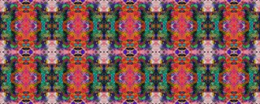 Suluboya Etnik Tasarım. 