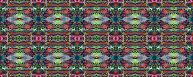 Suluboya Etnik Tasarım. 