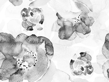 Suluboya Tertemiz Desen 'i Bırakıyor.