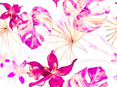 Orkide Kusursuz Desen.