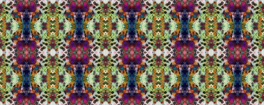 Suluboya Etnik Tasarım. 