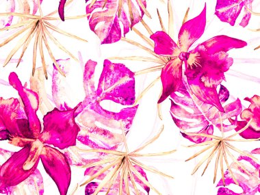 Orkide Kusursuz Desen.