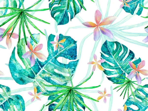 Orchid Seamless Pattern. — Stock Photo, Image