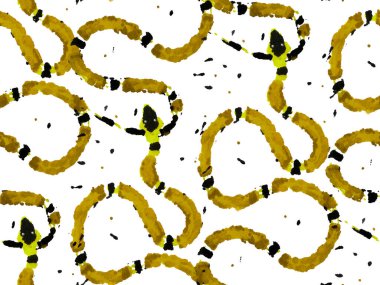 Yılan kusursuz desen.